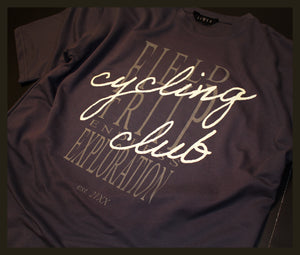 Cycling Club "FYPOM" Tee - Ashphalt